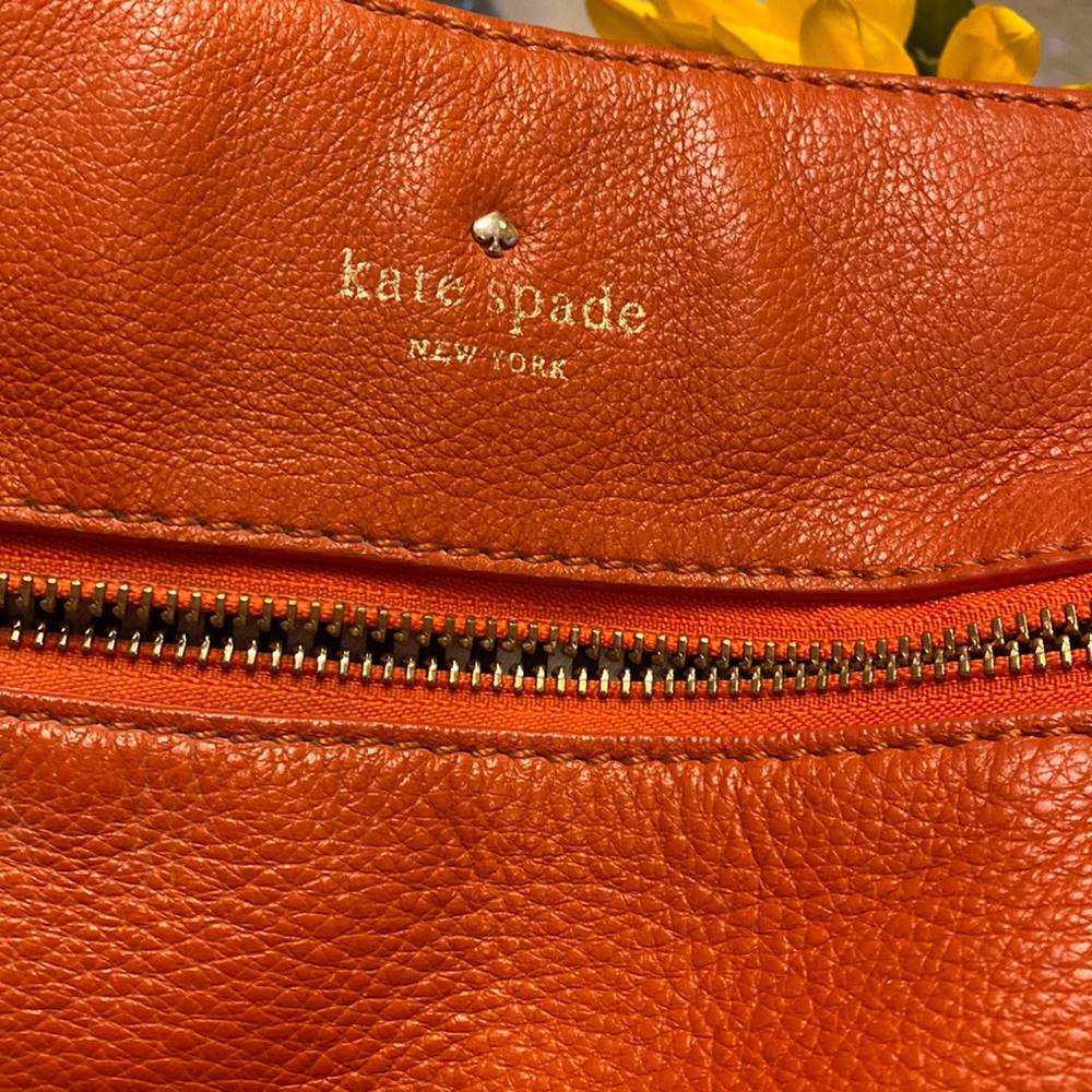 Kate Spade Orange Cross Body purse